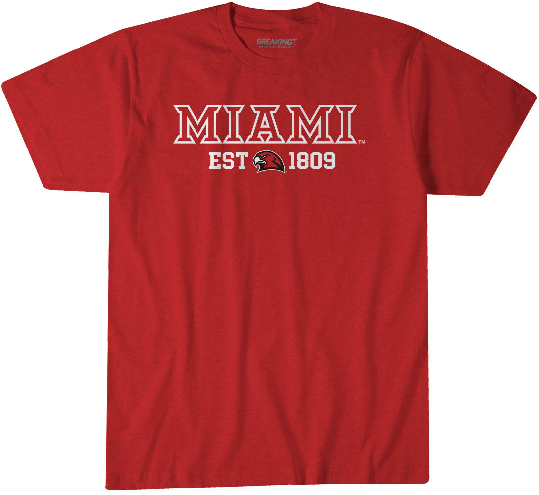 2621074 - Miami (OH) RedHawks: Established 1809