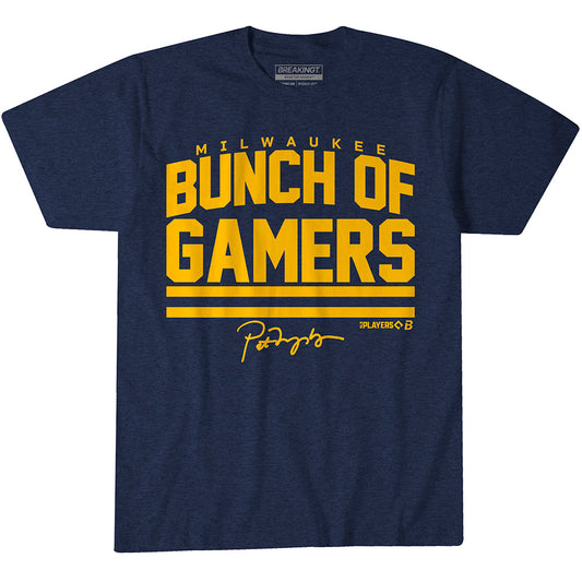2624231 - Milwaukee Baseball: Bunch Of Gamers (Navy)