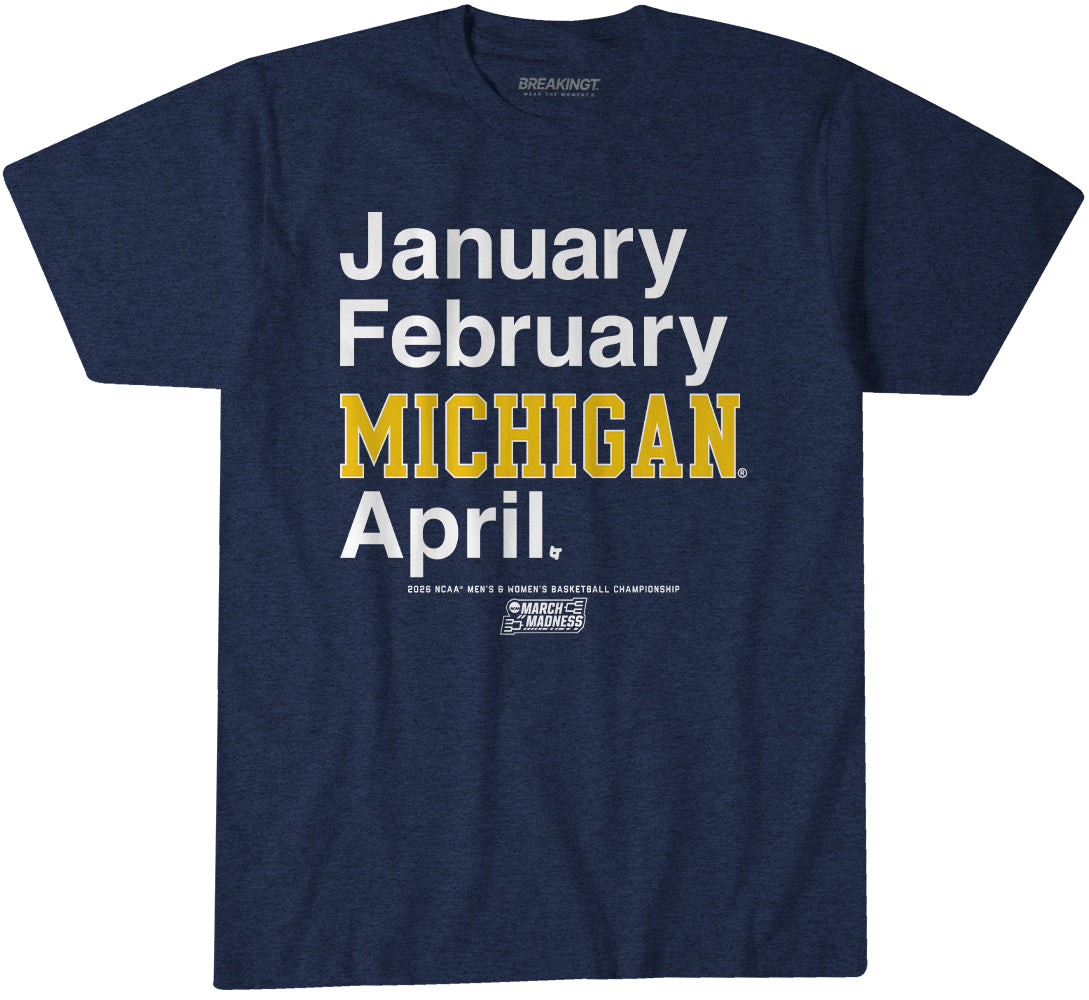 2621213 - Michigan Wolverines MBB & WBB: 2026 March Madness Month