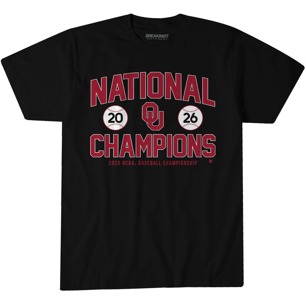 2622595 - Oklahoma Baseball: 2026 NCAA Champions Classic (Black)
