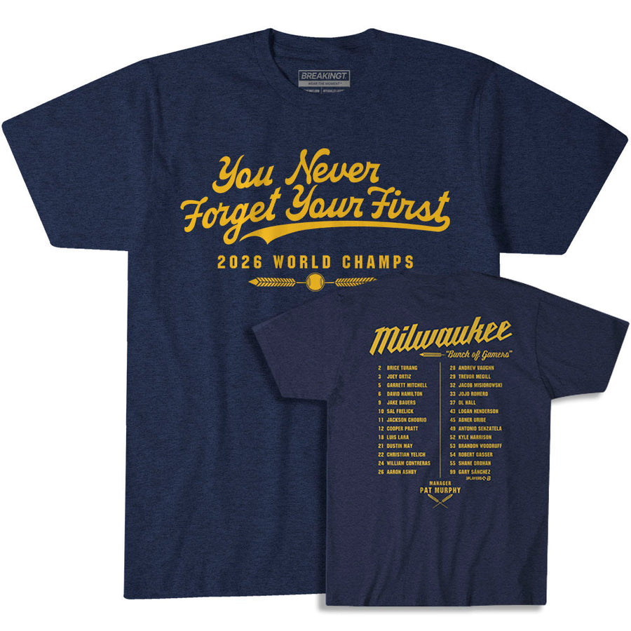 Milwaukee Baseball: You Never Forget Your First World Championship – Milwaukee baseball 2026 World Champions shirt