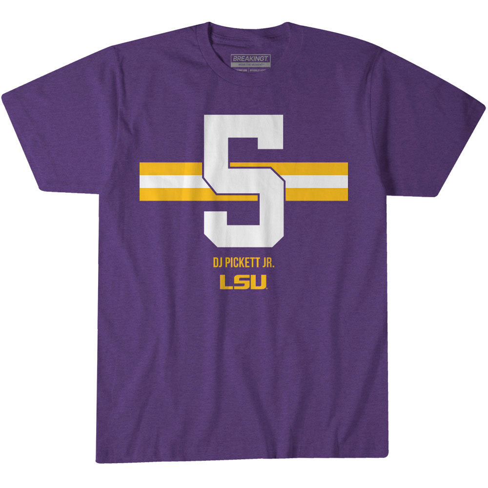 2623436 - LSU Football: DJ Pickett Jr. Name Number Stripe
