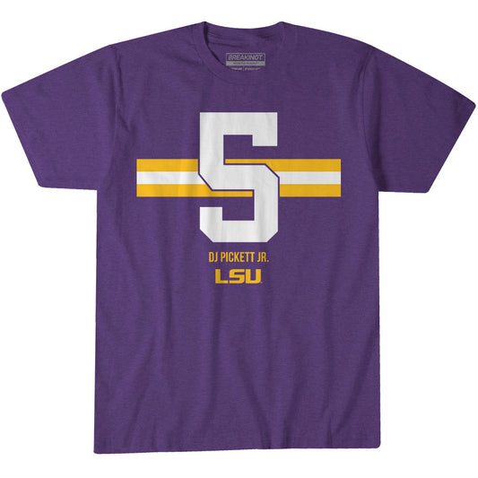 2623436 - LSU Football: DJ Pickett Jr. Name Number Stripe