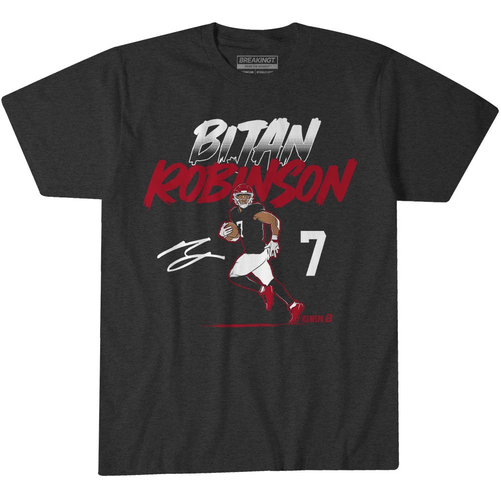 2623187 - Bijan Robinson: Name & Number Pose