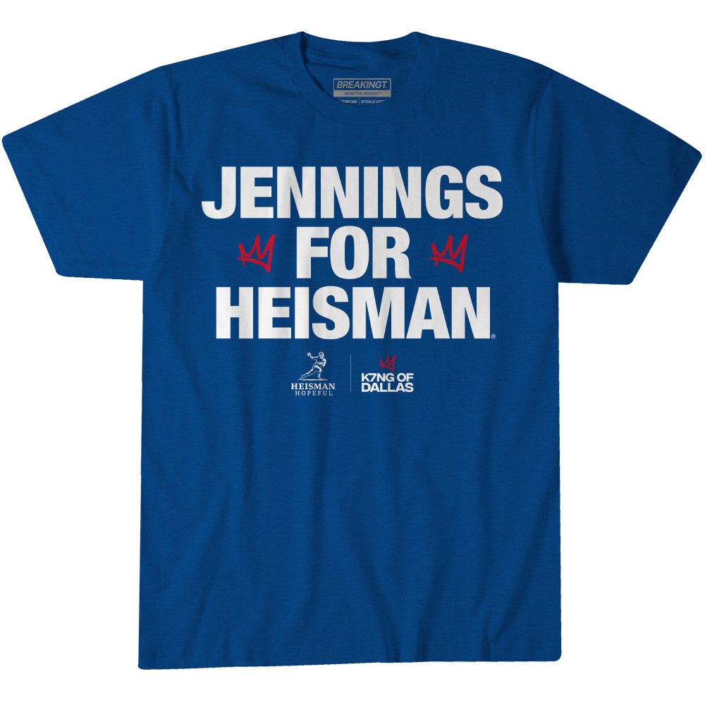 2623613 - SMU Football: Kevin Jennings For Heisman (White)