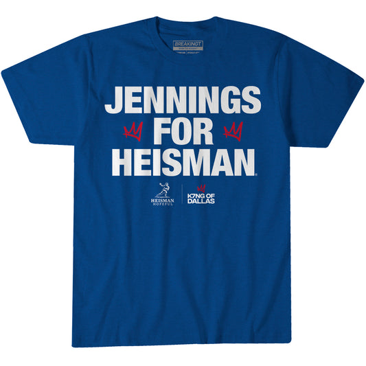 2623613 - SMU Football: Kevin Jennings For Heisman (White)