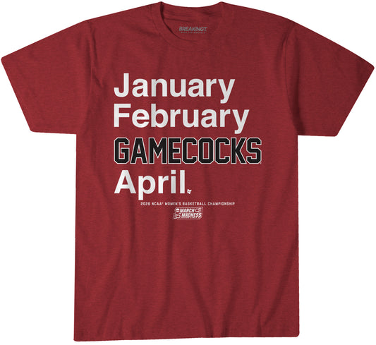 2621153 - South Carolina Gamecocks WBB: 2026 March Madness Month