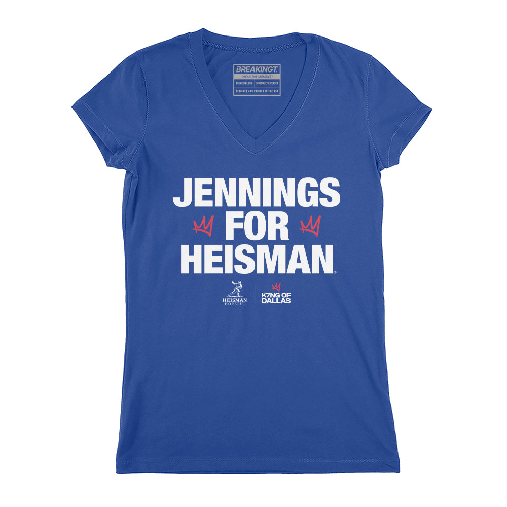 2623613 - SMU Football: Kevin Jennings For Heisman (White)