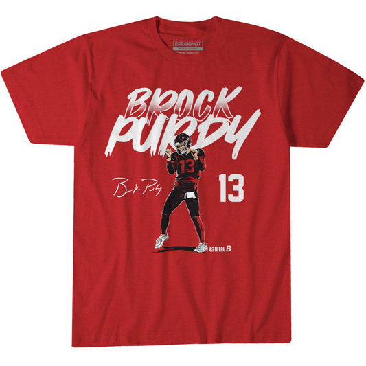 2623188 - Brock Purdy: Name & Number Pose