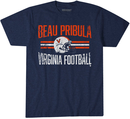 2622061 - Virginia Football: Beau Pribula Helmet Hero