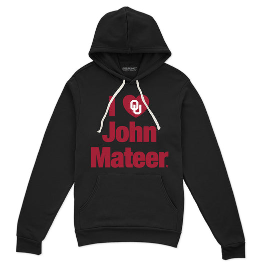 2622300 - Oklahoma Football: I Heart John Mateer (Black)