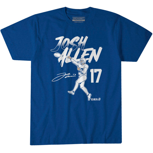 2623084 - Josh Allen: Name & Number Pose
