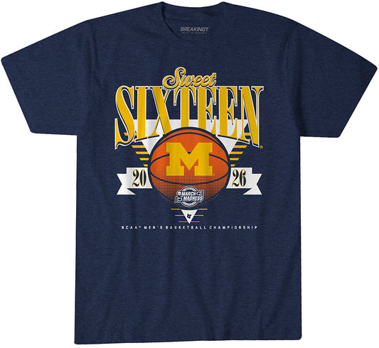 2621453 - Michigan Wolverines MBB: 2026 Sweet Sixteen