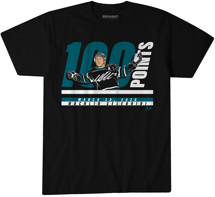 2621593 - Macklin Celebrini: 100 Points