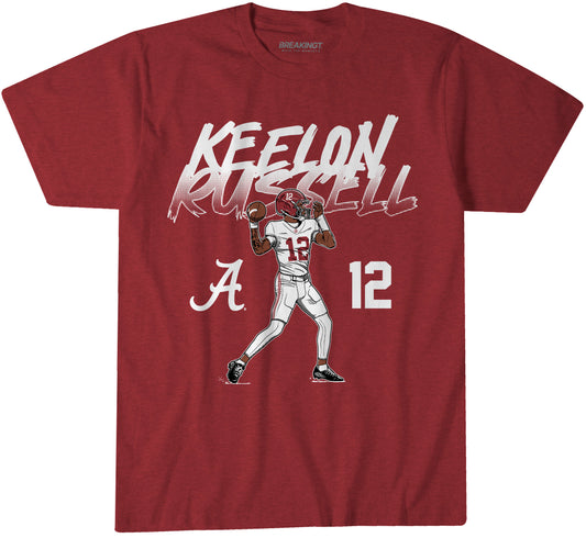 2622038 - Alabama Football: Keelon Russell Name Number Pose