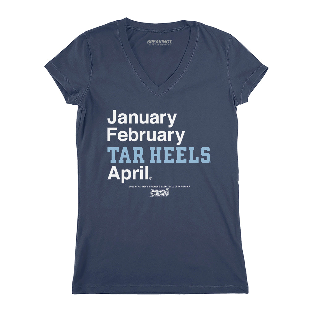 2621120 - UNC Tar Heels MBB & WBB: 2026 March Madness Month