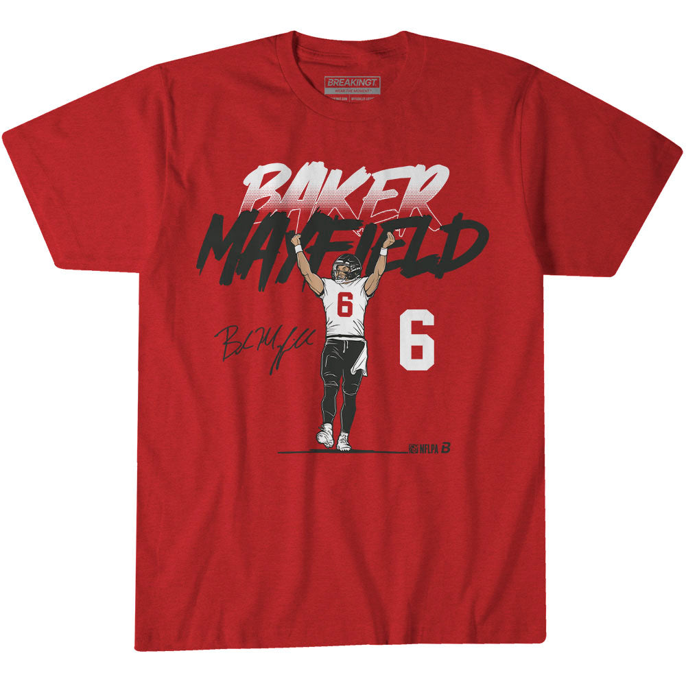 2623184 - Baker Mayfield: Name & Number Pose