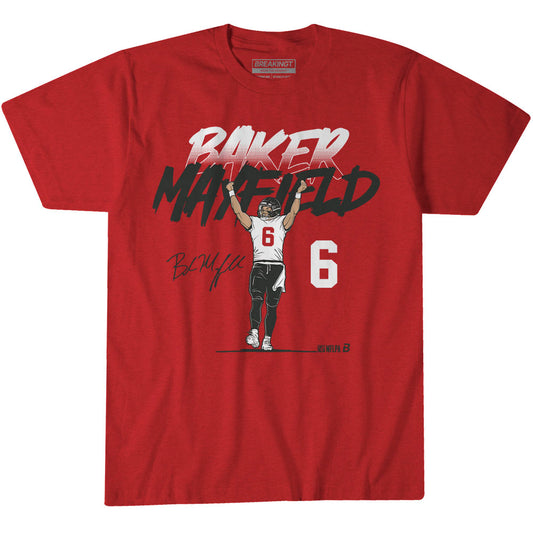 2623184 - Baker Mayfield: Name & Number Pose