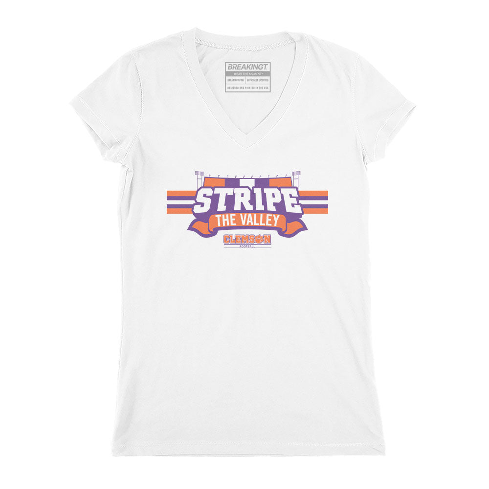2622848 - Clemson Football: Stripe The Valley (White)