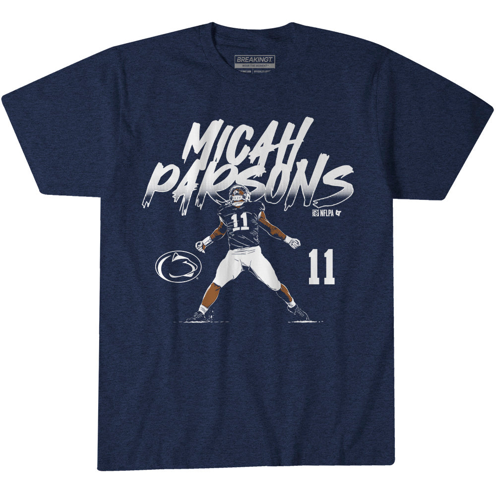 2622919 - Penn State Football: Micah Parsons Name & Number Pose