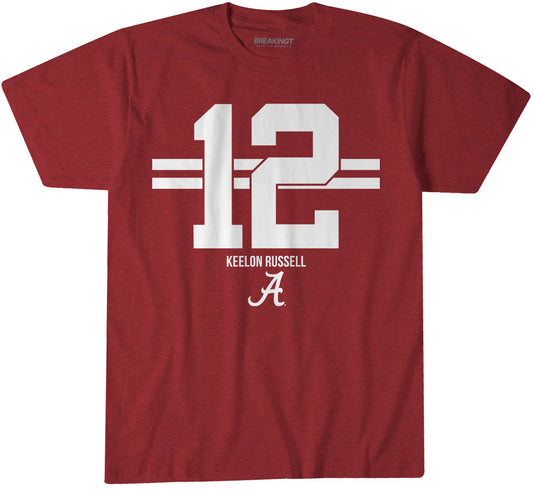 2622039 - Alabama Football: Keelon Russell Name Number Stripe
