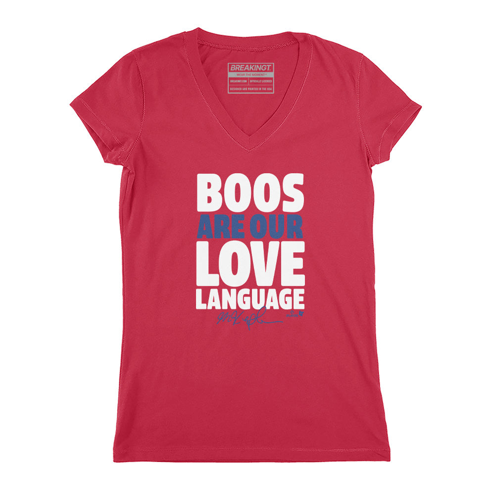 2623126 - Boos Are Our Love Language (Red)