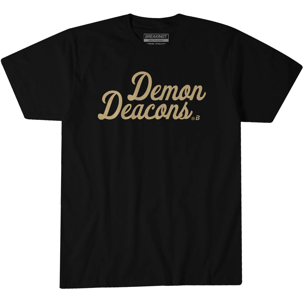 2624319 - Wake Forest: Demon Deacons Script (Black)