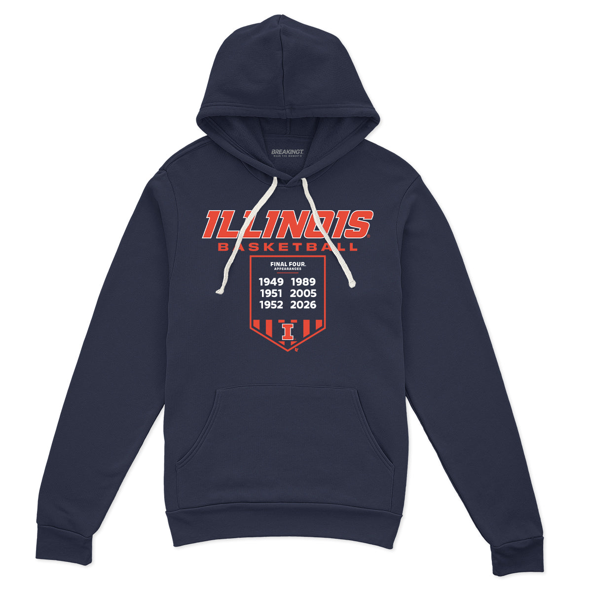 2621796 - Illinois Basketball: Final Fours Banner