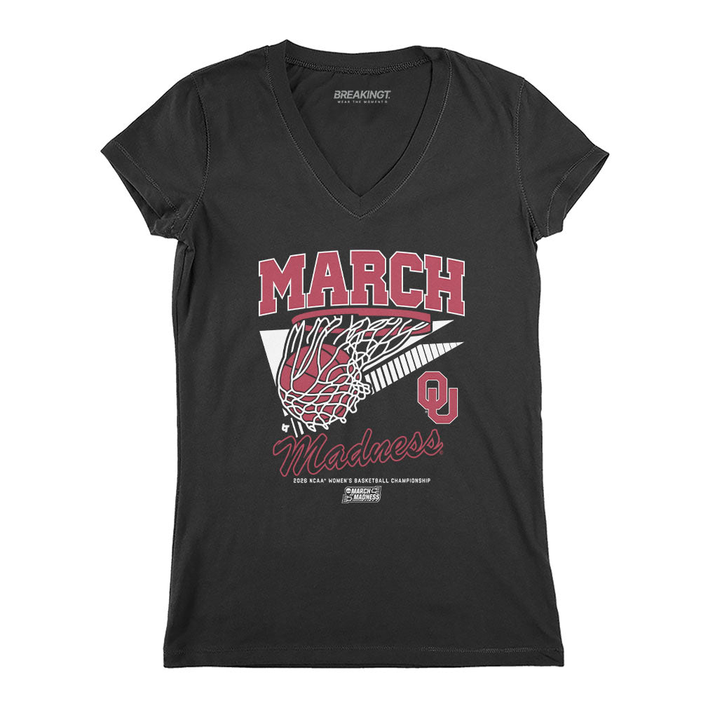 2621206 - Oklahoma Sooners WBB: 2026 March Madness Retro Swish