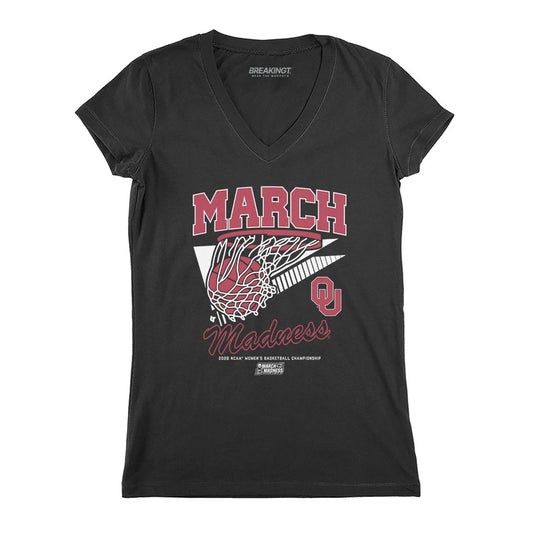 2621206 - Oklahoma Sooners WBB: 2026 March Madness Retro Swish