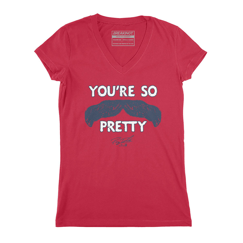 2623476 - Payton Tolle: You're So Pretty Mustache (Red)