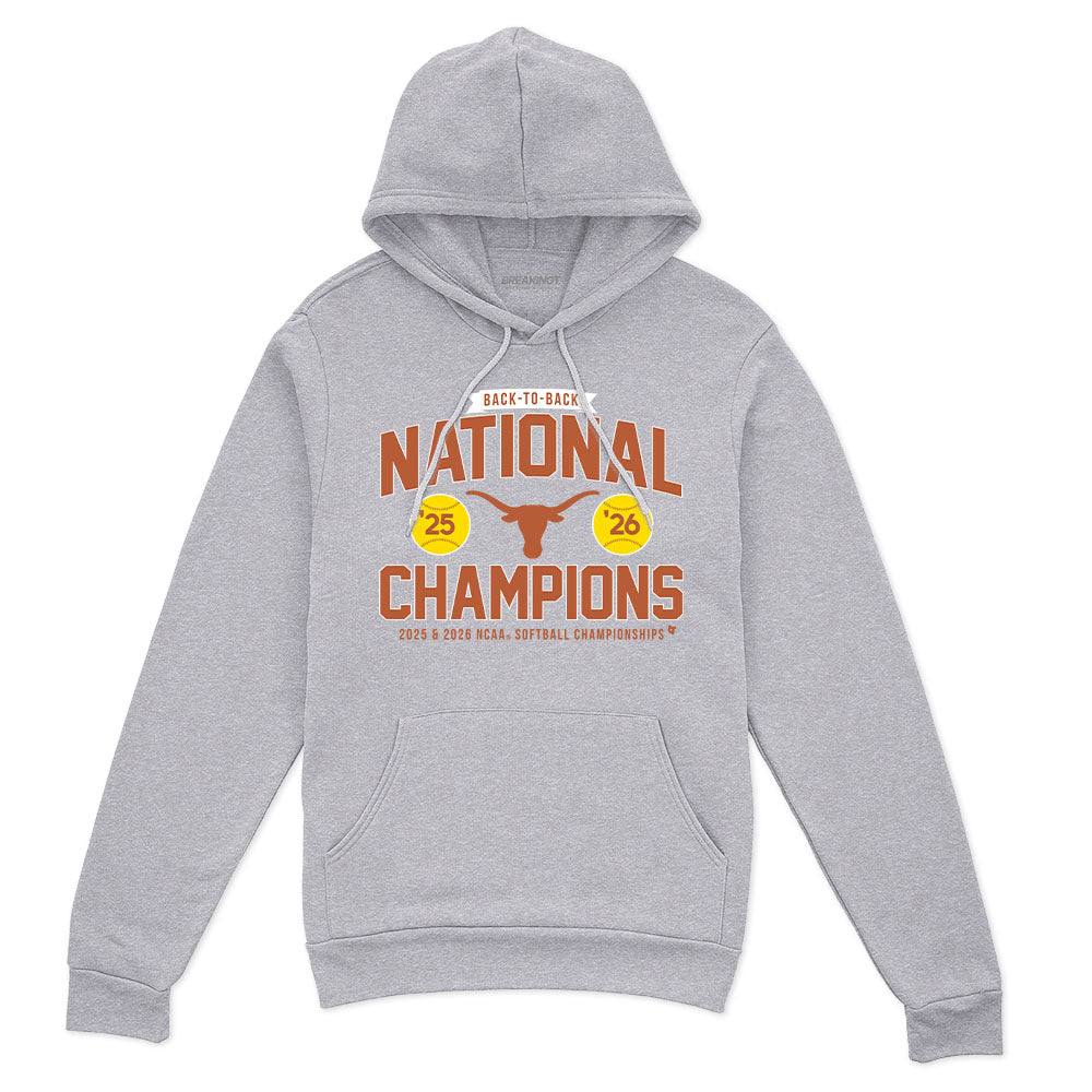 2622473 - Texas Softball: Back-to-Back NCAA Champions Classic (Gray)
