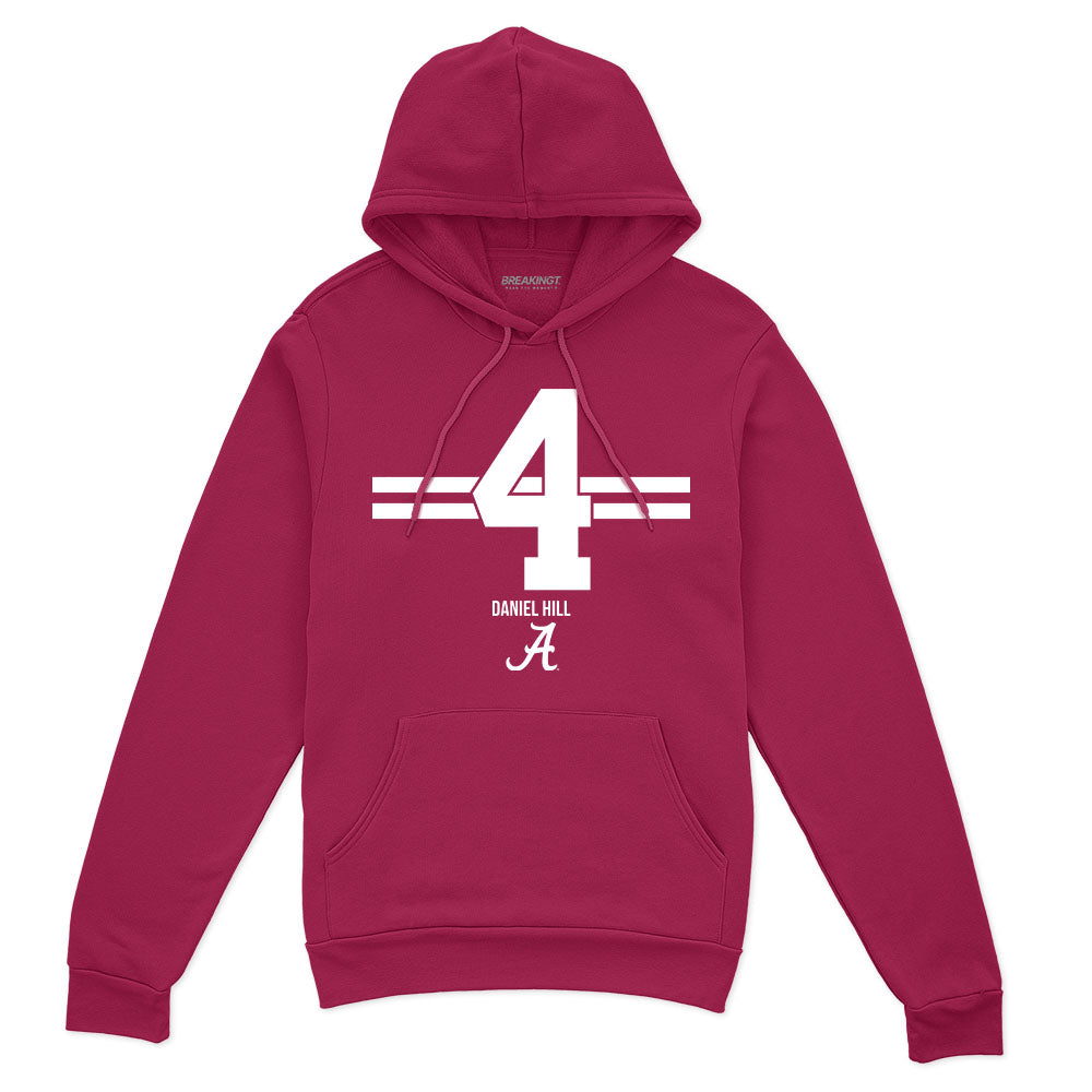 2622337 - Alabama Football: Daniel Hill Name Number Stripe