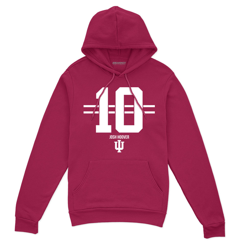 2622032 - Indiana Football: Josh Hoover Name Number Stripe