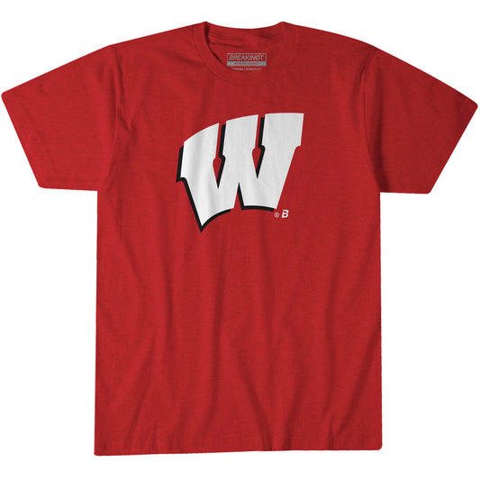 2624149 - Wisconsin Badgers: Primary Logo (White)
