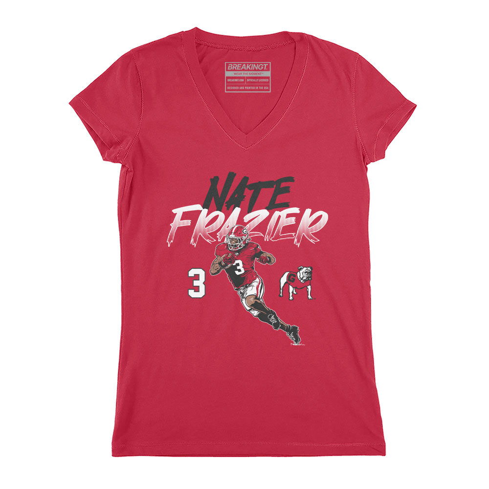 2622086 - Georgia Football: Nate Frazier Name Number Pose