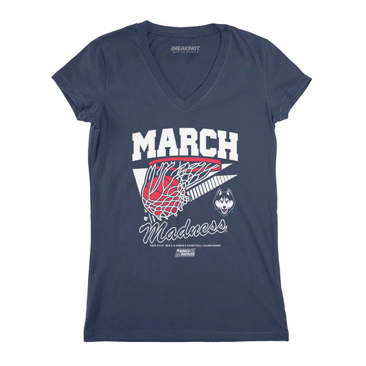 2621211 - UConn Huskies MBB & WBB: 2026 March Madness Retro Swish