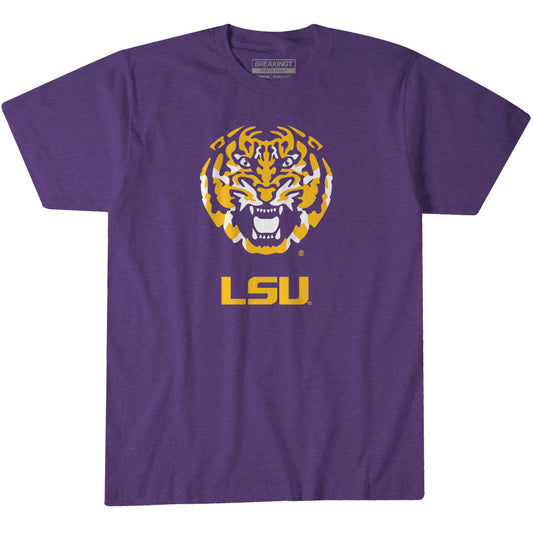 2623733 - LSU Tigers: Tiger Head Logo (Purple)