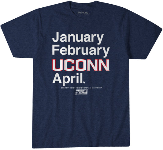 2621212 - UConn Huskies MBB & WBB: 2026 March Madness Month