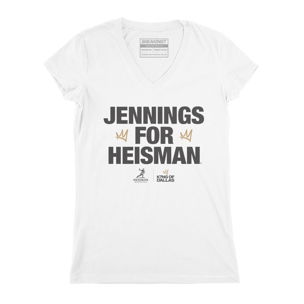 2623613 - SMU Football: Kevin Jennings For Heisman (White)