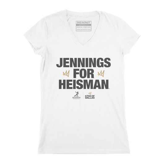2623613 - SMU Football: Kevin Jennings For Heisman (White)