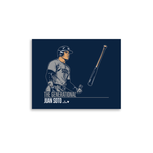 The Generational Juan Soto Print - MLBPA Licensed - BreakingT