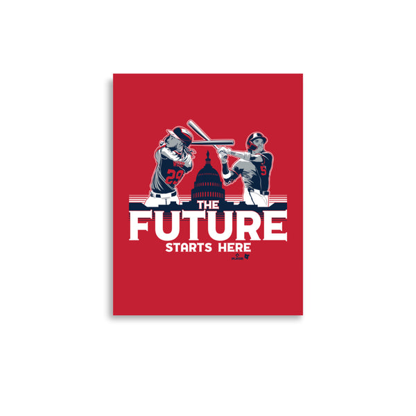 James Wood & CJ Abrams: Future Starts Here Art Print