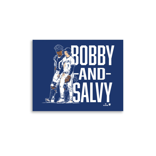 Bobby Witt Jr. & Salvador Perez: Bobby & Salvy Art Print