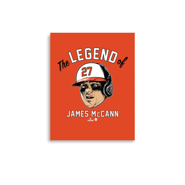 The Legend of James McCann Art Print