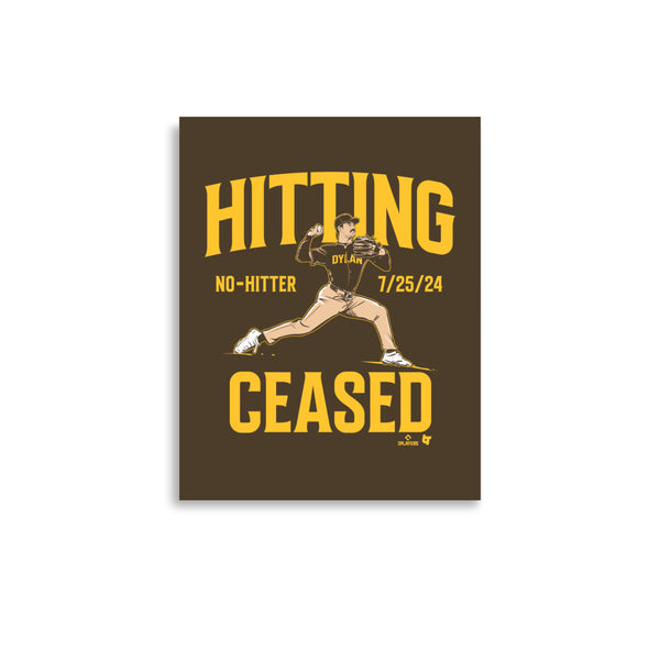 Dylan Cease: Hitting Ceased Art Print