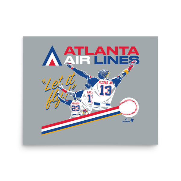 Atlanta Airlines: Let It Fly Art Print