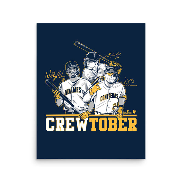 Crewtober Christian Yelich Willy Adames and William Contreras