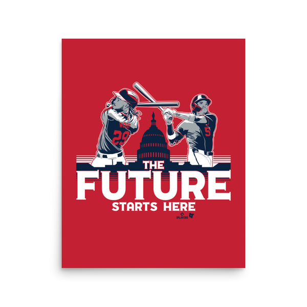 James Wood & CJ Abrams: Future Starts Here Art Print