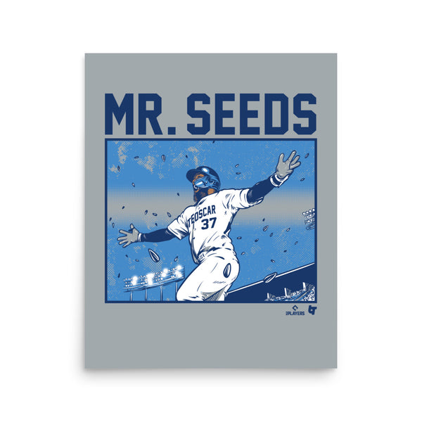 Teoscar Hernandez: Mr. Seeds Art Print